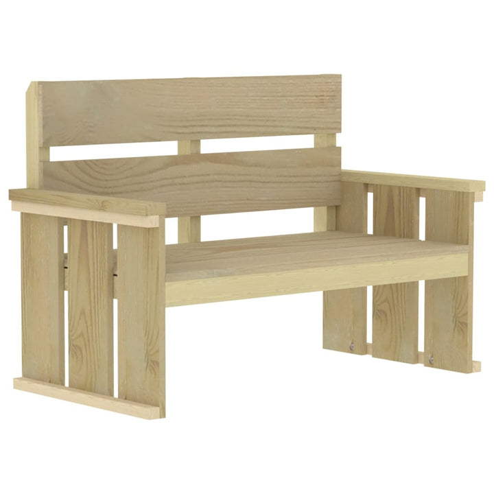Set Mobilier De Exterior, 3 Piese, Lemn De Pin Tratat