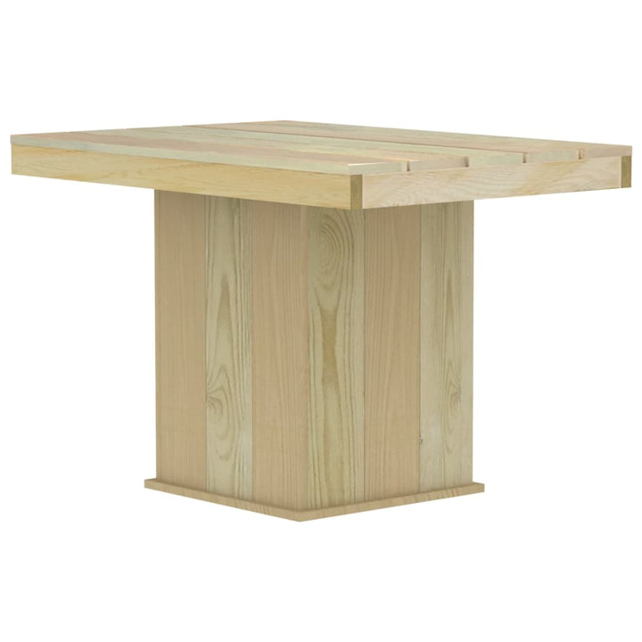 Set Mobilier De Exterior, 3 Piese, Lemn De Pin Tratat