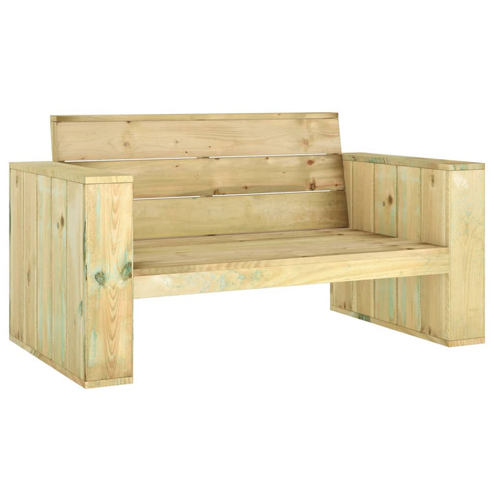 Set Mobilier De Grădină, 4 Piese, Lemn De Pin Tratat