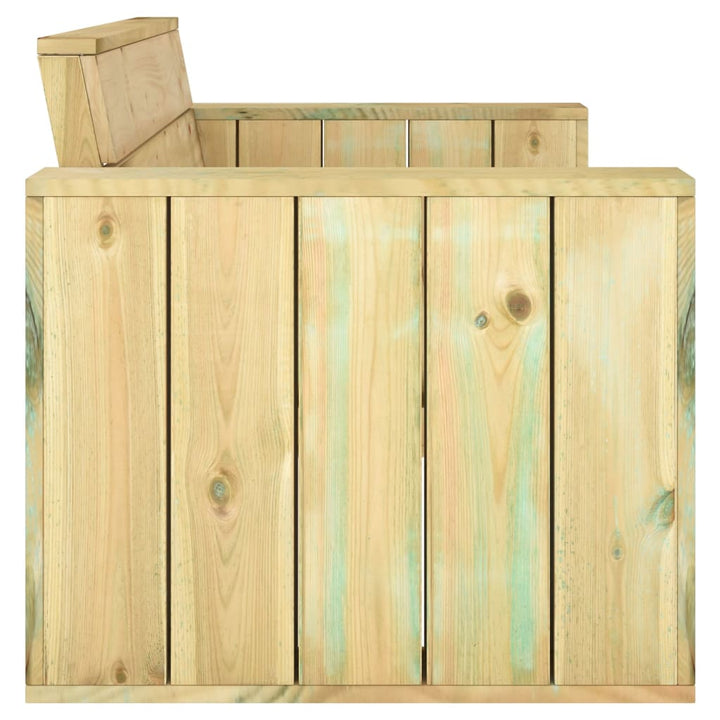 Set Mobilier De Grădină, 4 Piese, Lemn De Pin Tratat