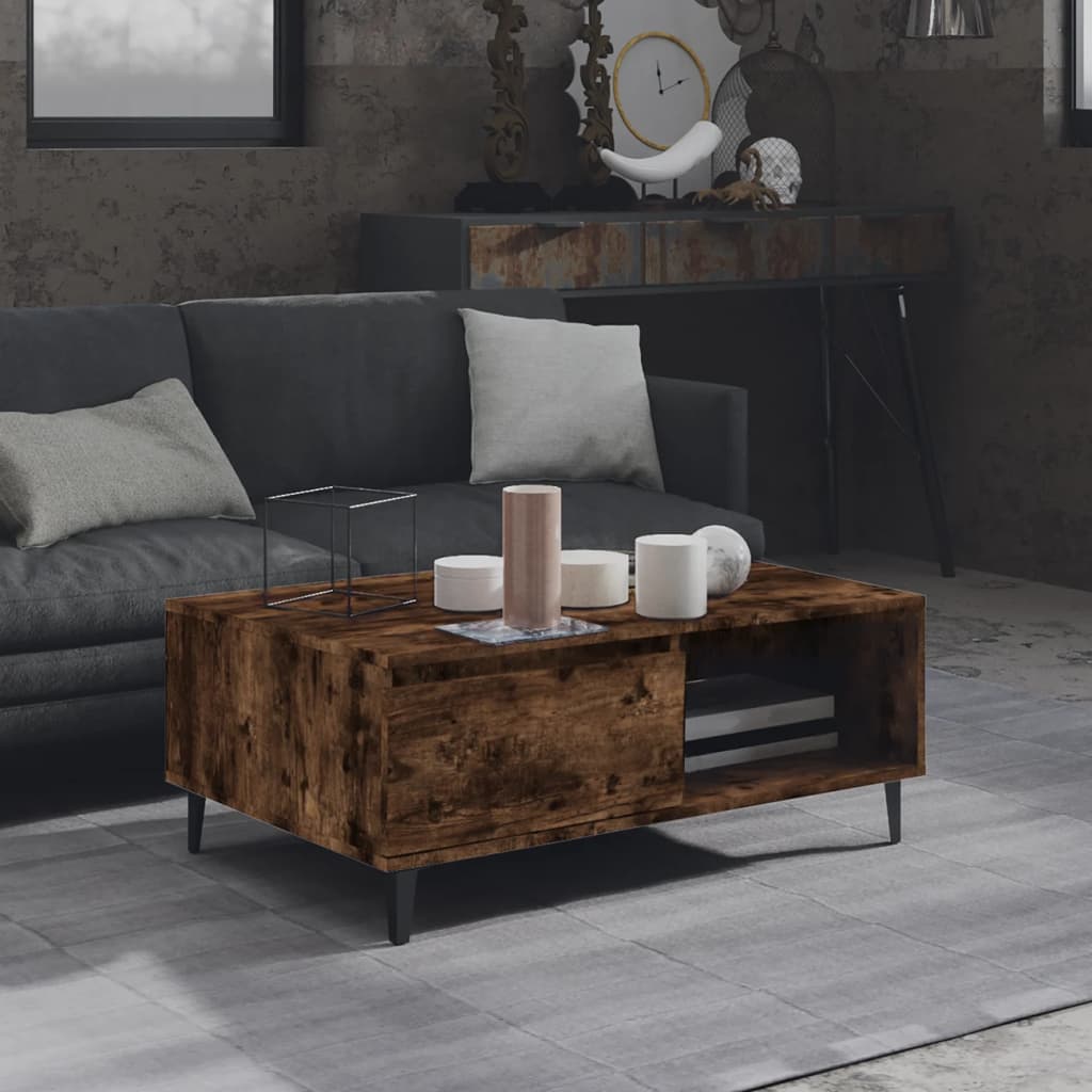 Masă De Cafea, , 90X60X35 Cm, Lemn Prelucrat