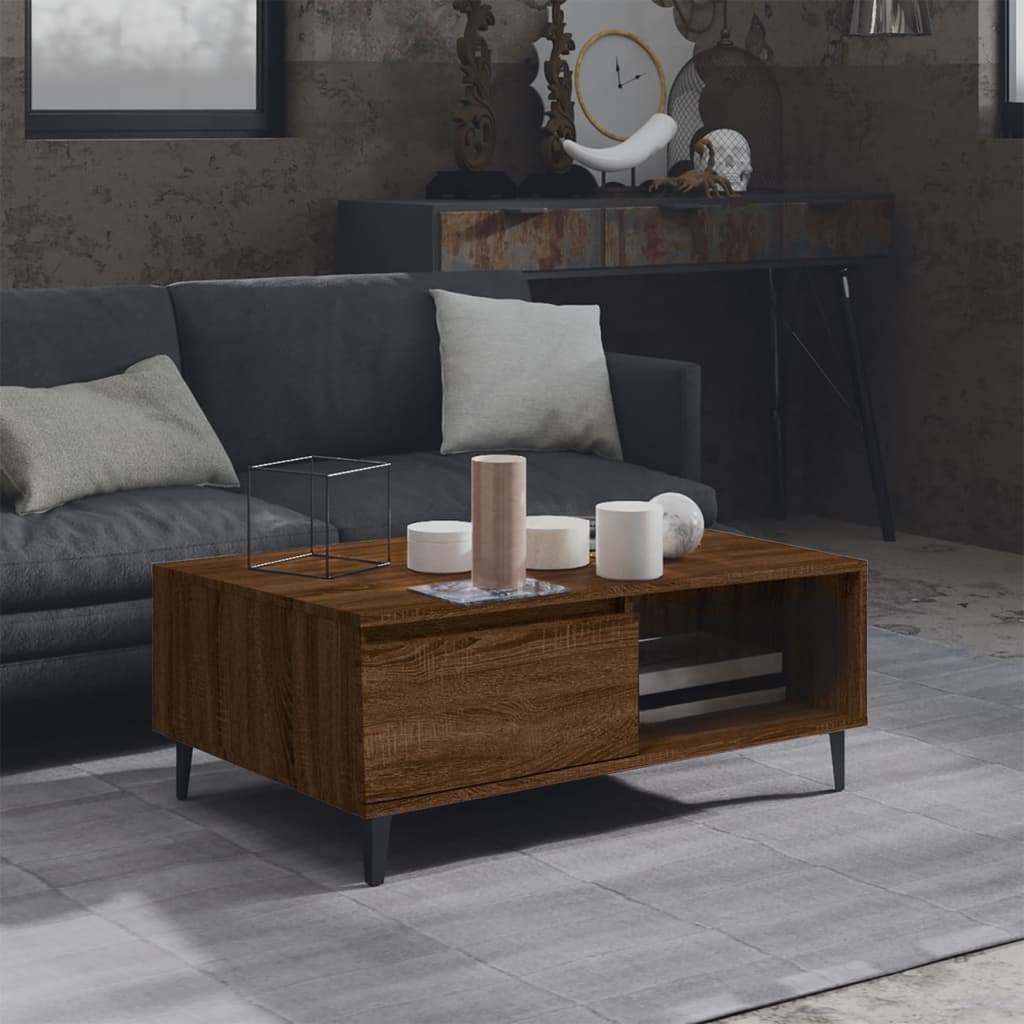 Masă De Cafea, , 90X60X35 Cm, Lemn Prelucrat