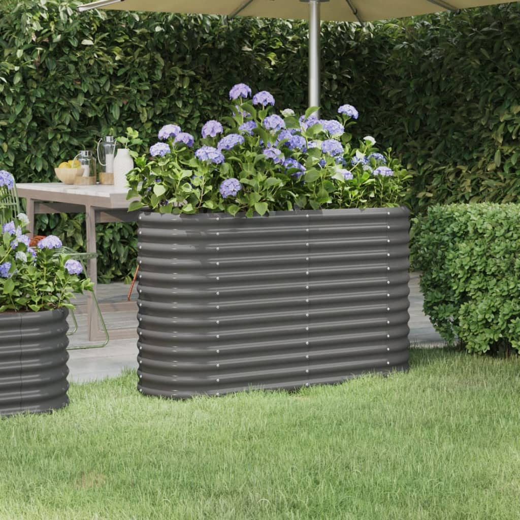 Strat Înălțat Grădină Oțel Vopsit Electrostatic