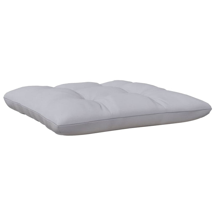 Set Mobilier Grădină Cu Perne Gri, 5 Piese, Lemn Masiv De Pin