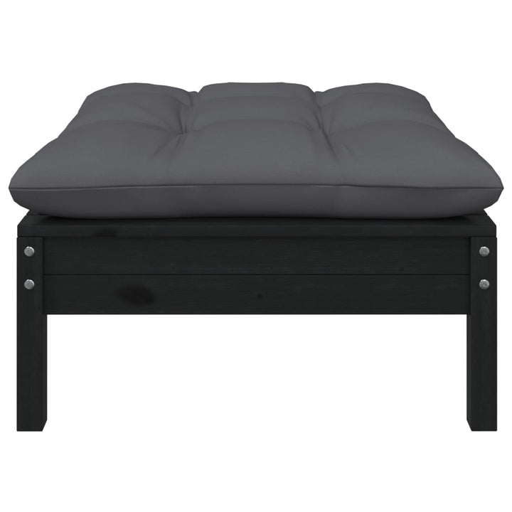 Set Mobilier Grădină Cu Perne, 5 Piese, Lemn Masiv De Pin