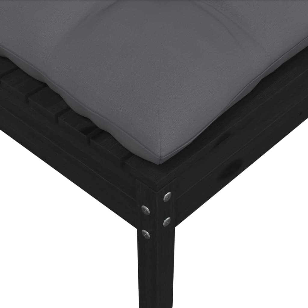 Set Mobilier Grădină Cu Perne, 5 Piese, Lemn Masiv De Pin
