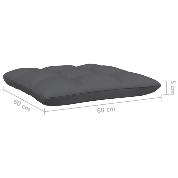 Set Mobilier Grădină Cu Perne, 5 Piese, Lemn Masiv De Pin
