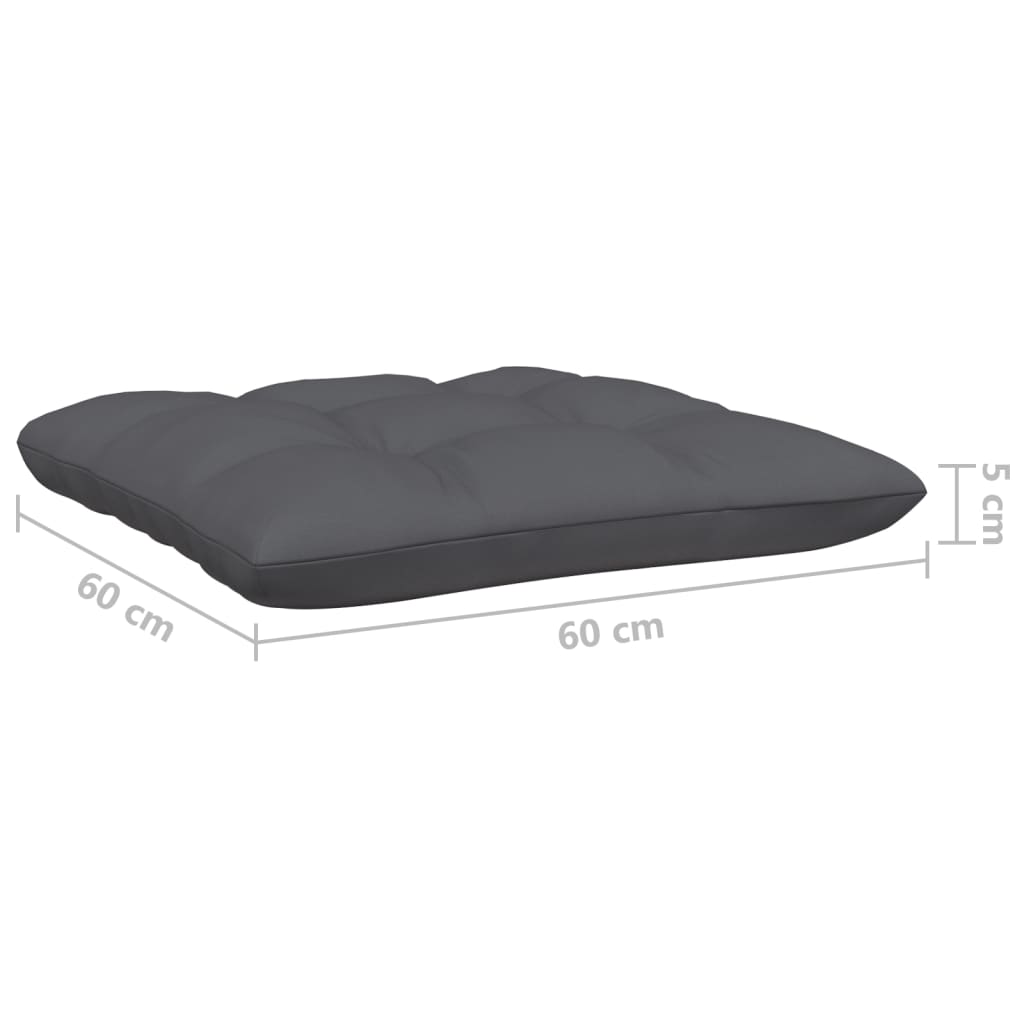 Set Mobilier Grădină Cu Perne, 7 Piese, Lemn Masiv De Pin