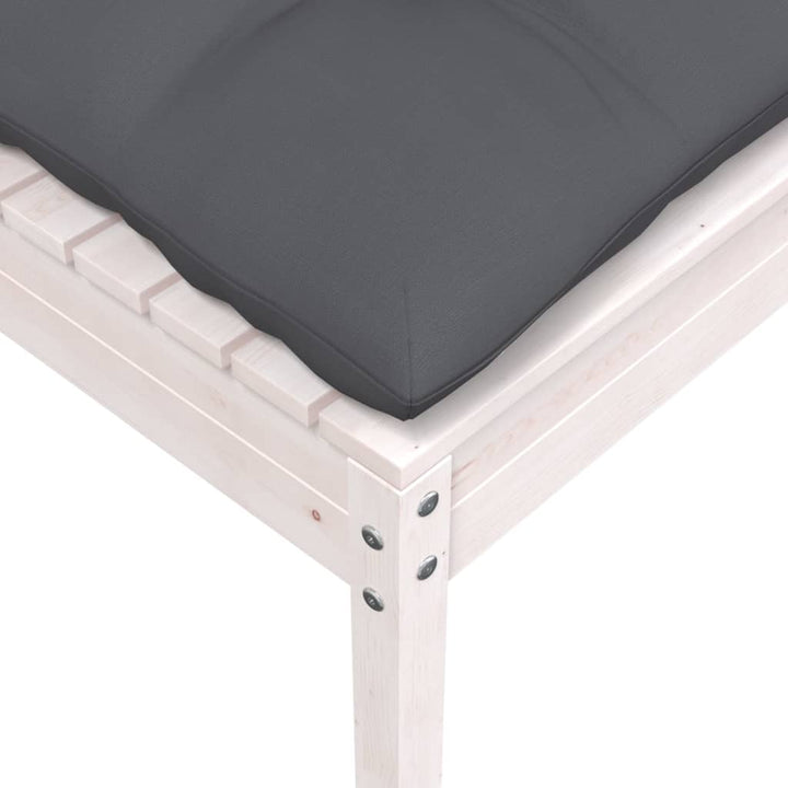 Set Mobilier Grădină Cu Perne, 7 Piese, Lemn Masiv De Pin