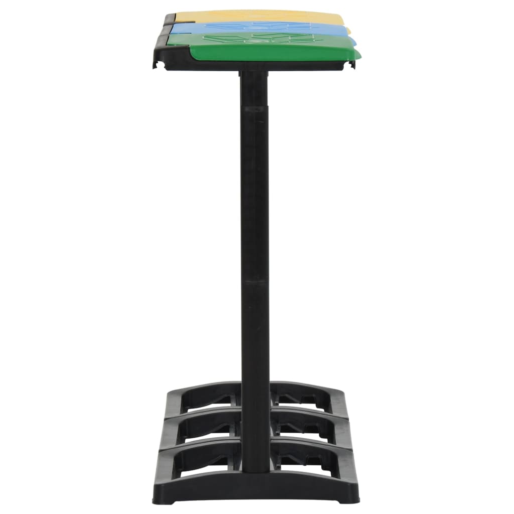 Suporturi Pentru Saci De Gunoi Cu Capac 240-330 L Multicolor Pp