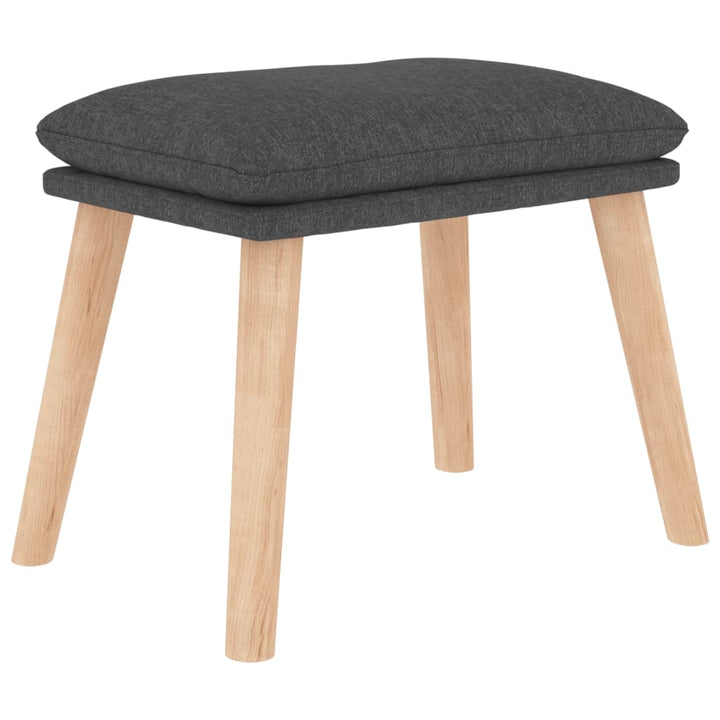 Scaun De Relaxare Cu Taburet, , Textil
