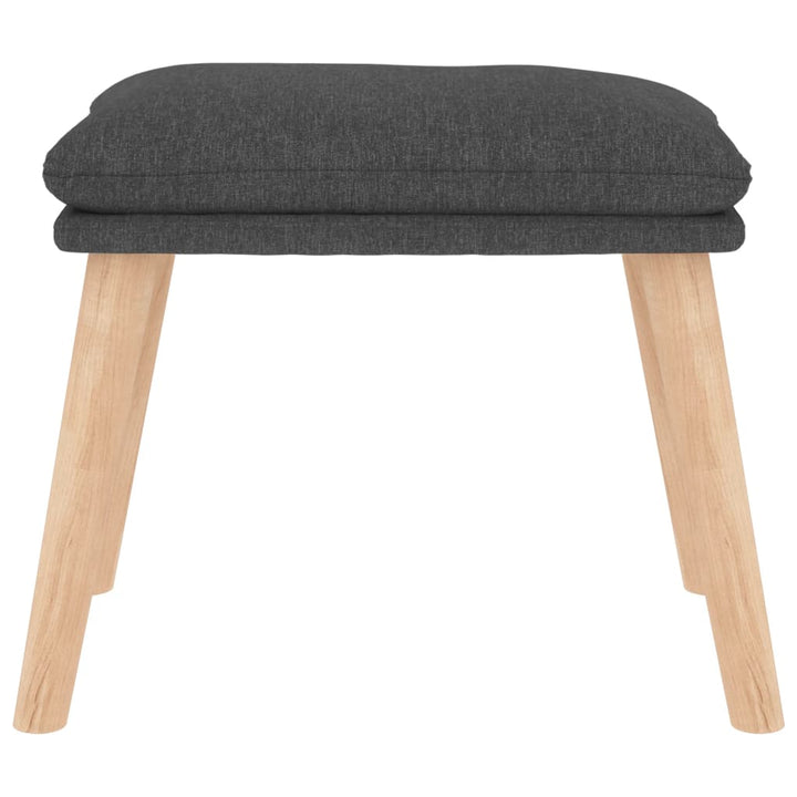 Scaun De Relaxare Cu Taburet, , Textil