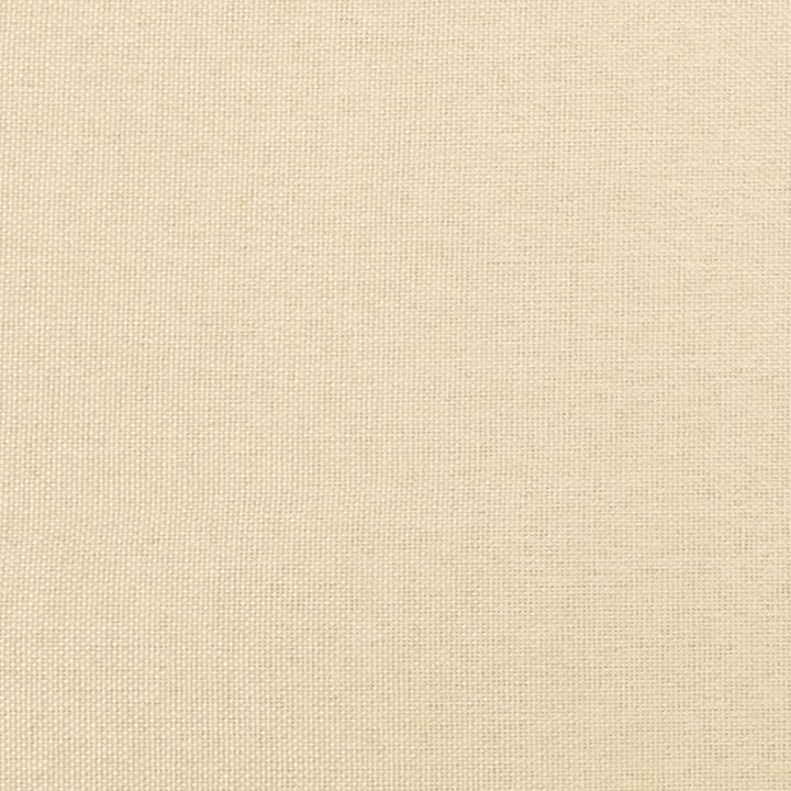 Scaun Balansoar Cu Taburet, Crem, Textil