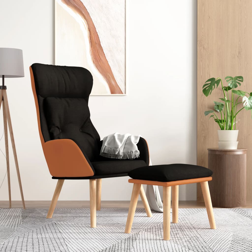 Scaun De Relaxare, , Catifea Și Pvc
