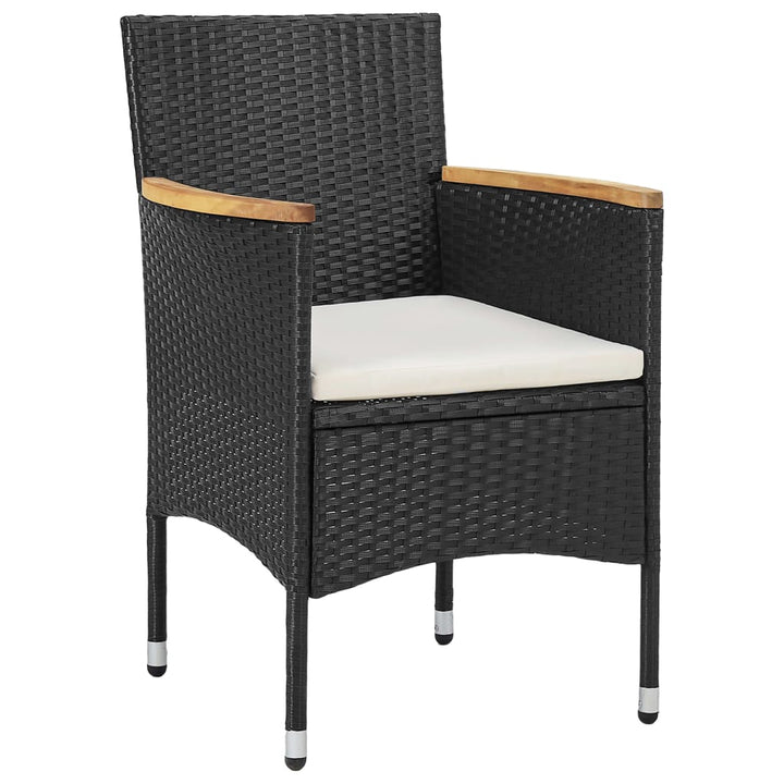Set Mobilier De Grădină, 3 Piese, Poliratan
