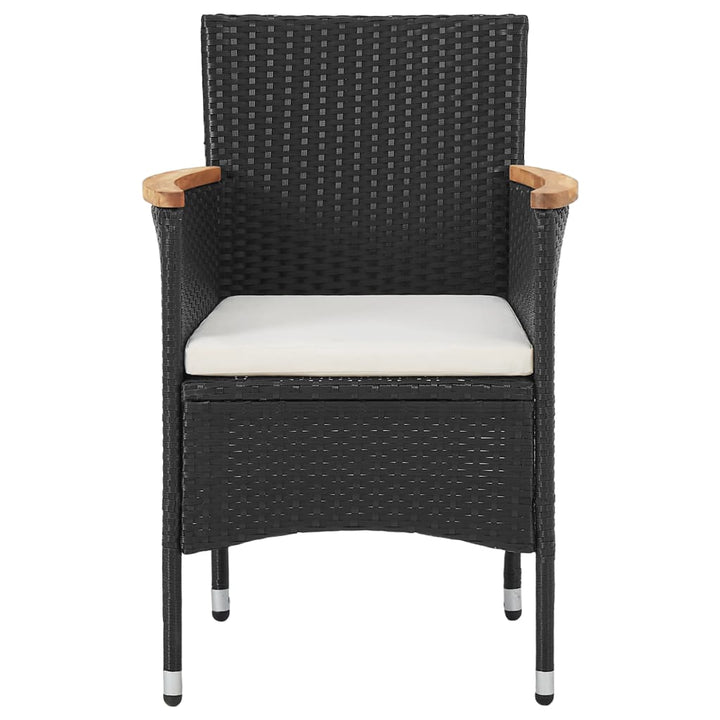 Set Mobilier De Grădină, 3 Piese, Poliratan