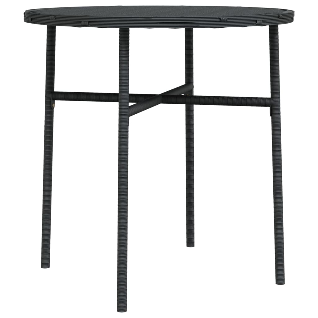 Set Mobilier De Grădină, 3 Piese, Poliratan