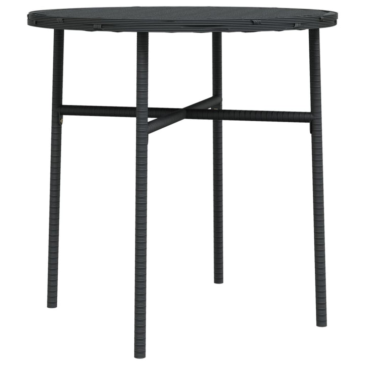 Set Mobilier De Grădină, 3 Piese, Poliratan