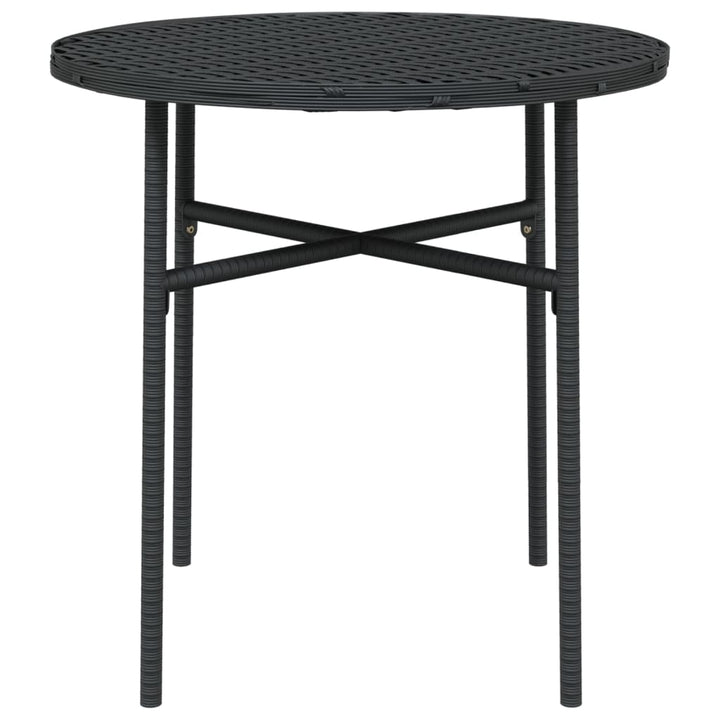 Set Mobilier De Grădină, 3 Piese, Poliratan