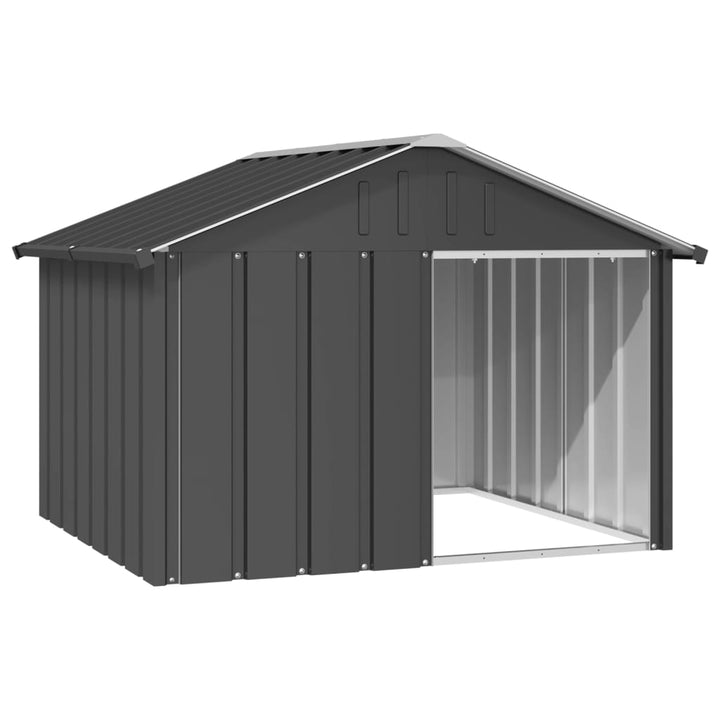 Casă Pentru Câini 116,5X103X81,5 Cm Oțel Galvanizat