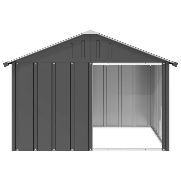 Casă Pentru Câini 116,5X103X81,5 Cm Oțel Galvanizat