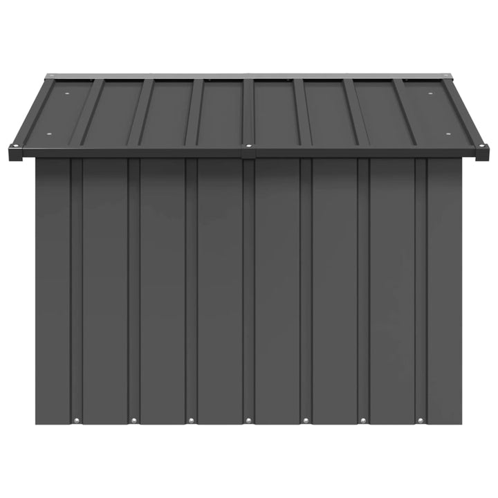 Casă Pentru Câini 116,5X103X81,5 Cm Oțel Galvanizat