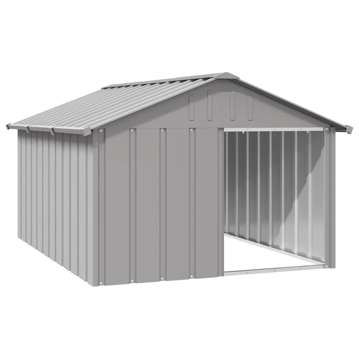 Casă Pentru Câini 116,5X103X81,5 Cm Oțel Galvanizat