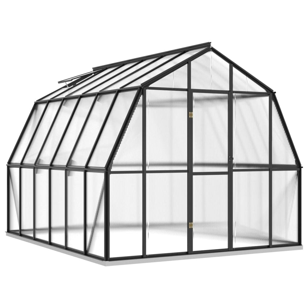 Seră Cu Cadru De Bază, Antracit, 9,53 M², Aluminiu