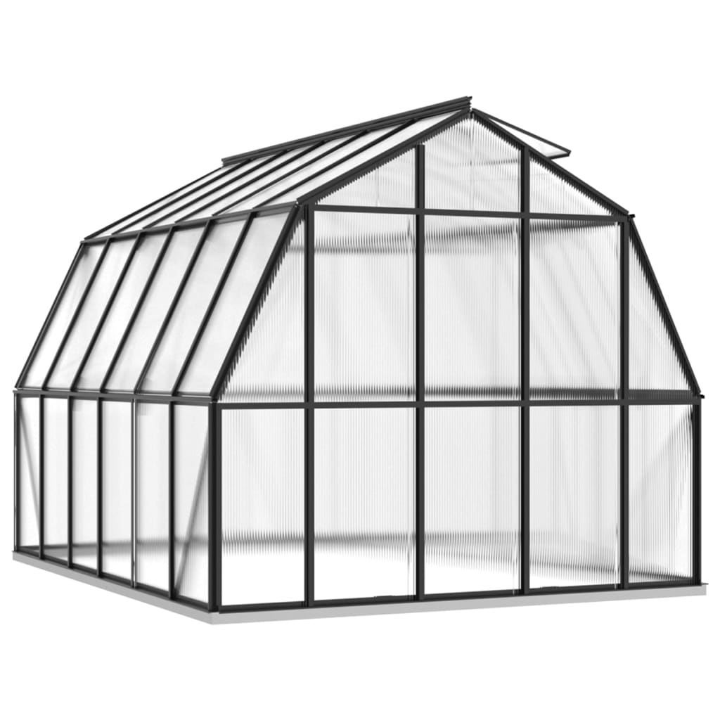 Seră Cu Cadru De Bază, Antracit, 9,53 M², Aluminiu