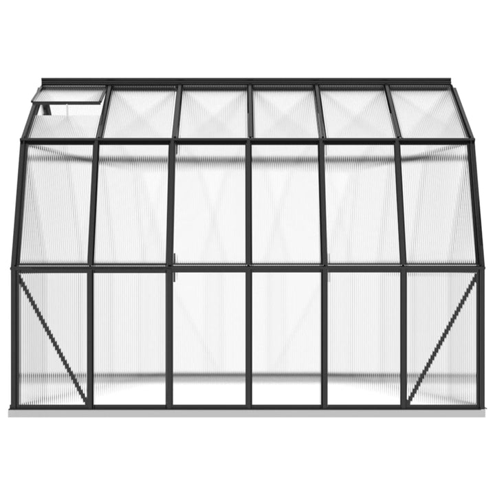 Seră Cu Cadru De Bază, Antracit, 9,53 M², Aluminiu