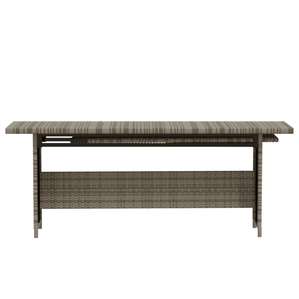 Set Mobilier De Grădină Cu Perne, 3 Piese, Gri, Poliratan