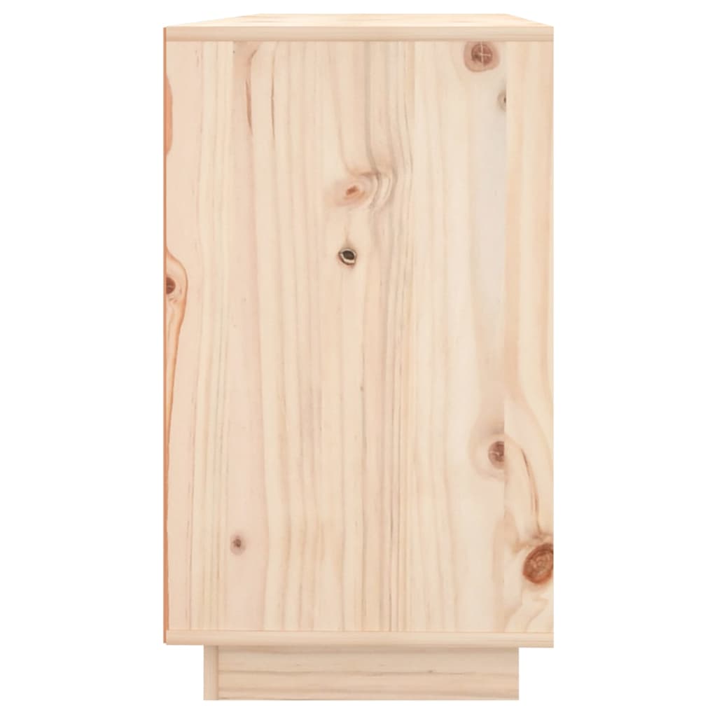Dulap, 111X34X60 Cm, Lemn Masiv De Pin