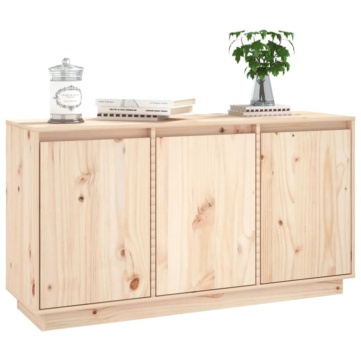 Dulap, 111X34X60 Cm, Lemn Masiv De Pin