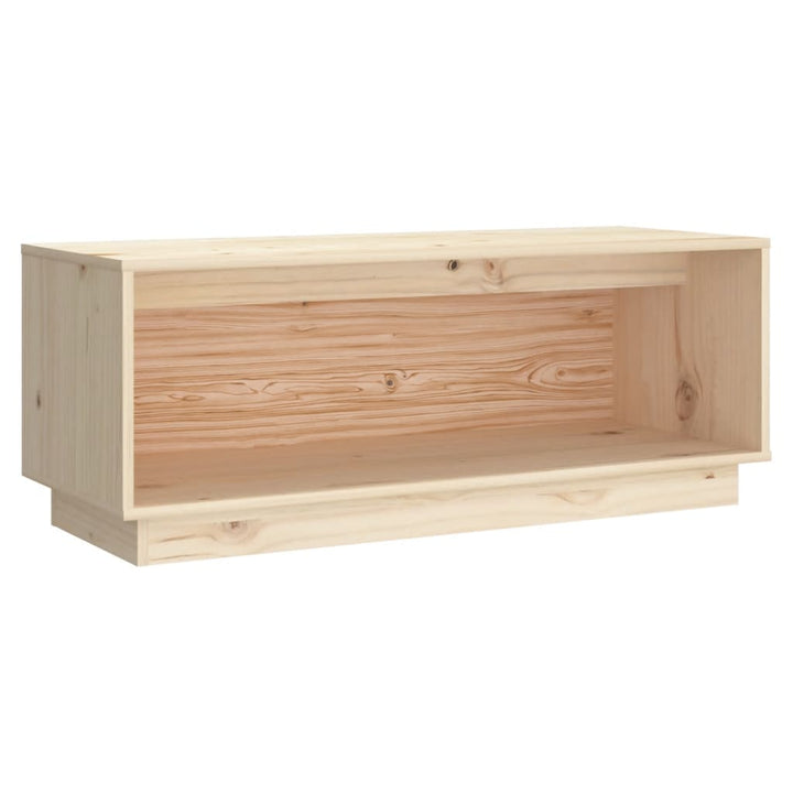 Comodă Tv, 90X35X35 Cm, Lemn Masiv De Pin