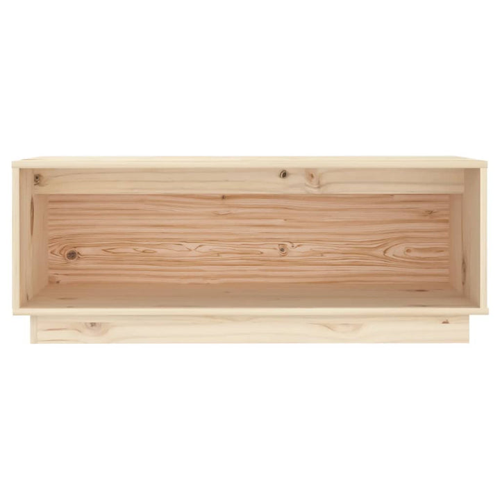 Comodă Tv, 90X35X35 Cm, Lemn Masiv De Pin