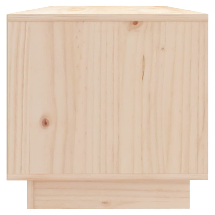 Comodă Tv, 90X35X35 Cm, Lemn Masiv De Pin