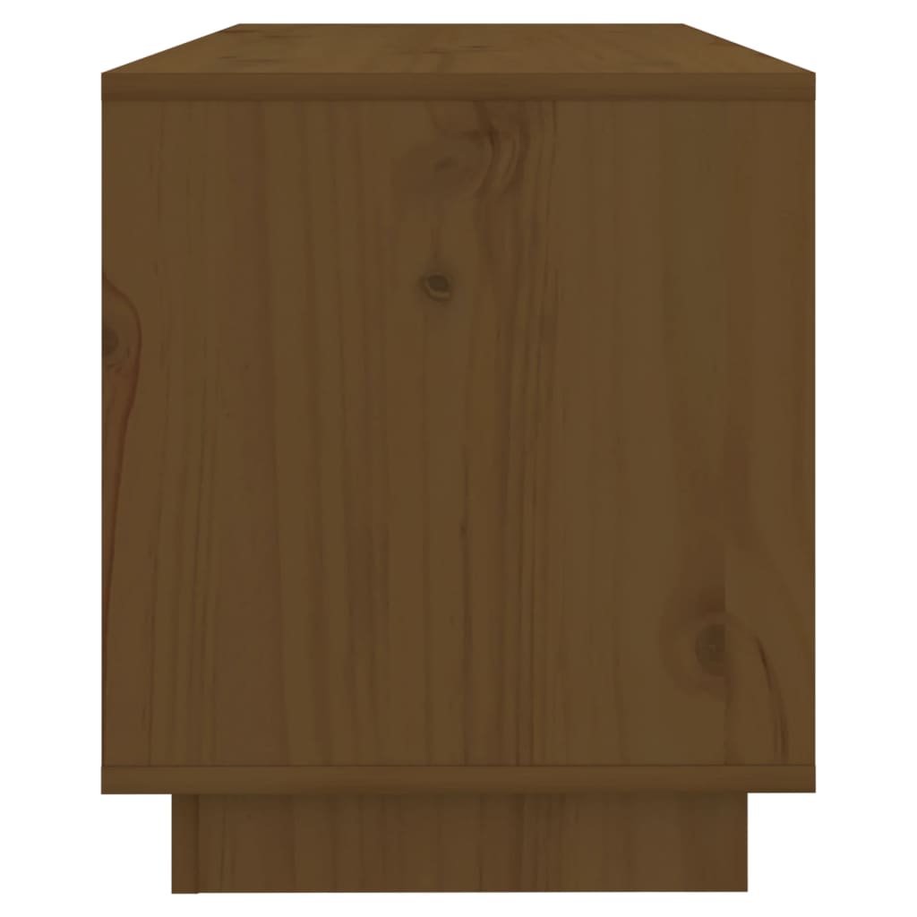Comodă Tv, , 74X34X40 Cm, Lemn Masiv De Pin