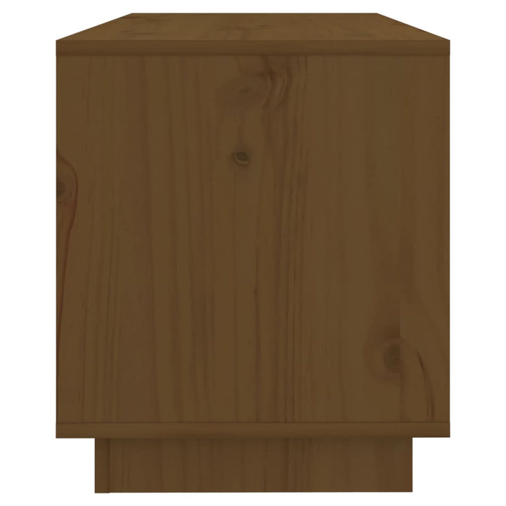 Comodă Tv, , 74X34X40 Cm, Lemn Masiv De Pin