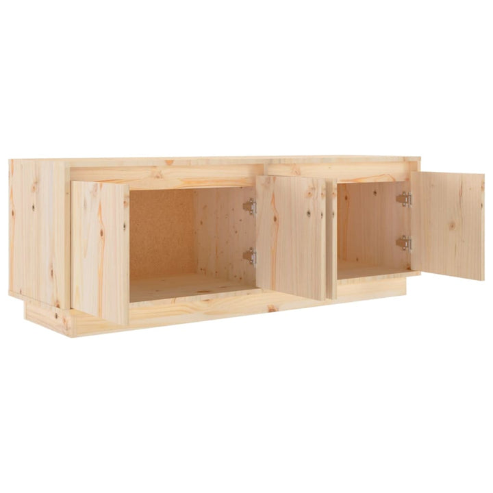 Comodă Tv, 110X34X40 Cm, Lemn Masiv De Pin