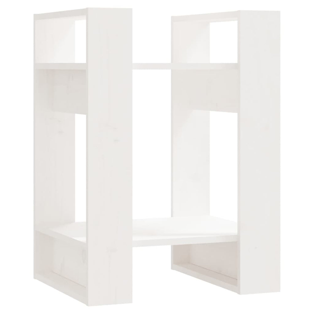 Bibliotecă/Separator Cameră, , 41X35X57 Cm, Lemn Masiv Pin