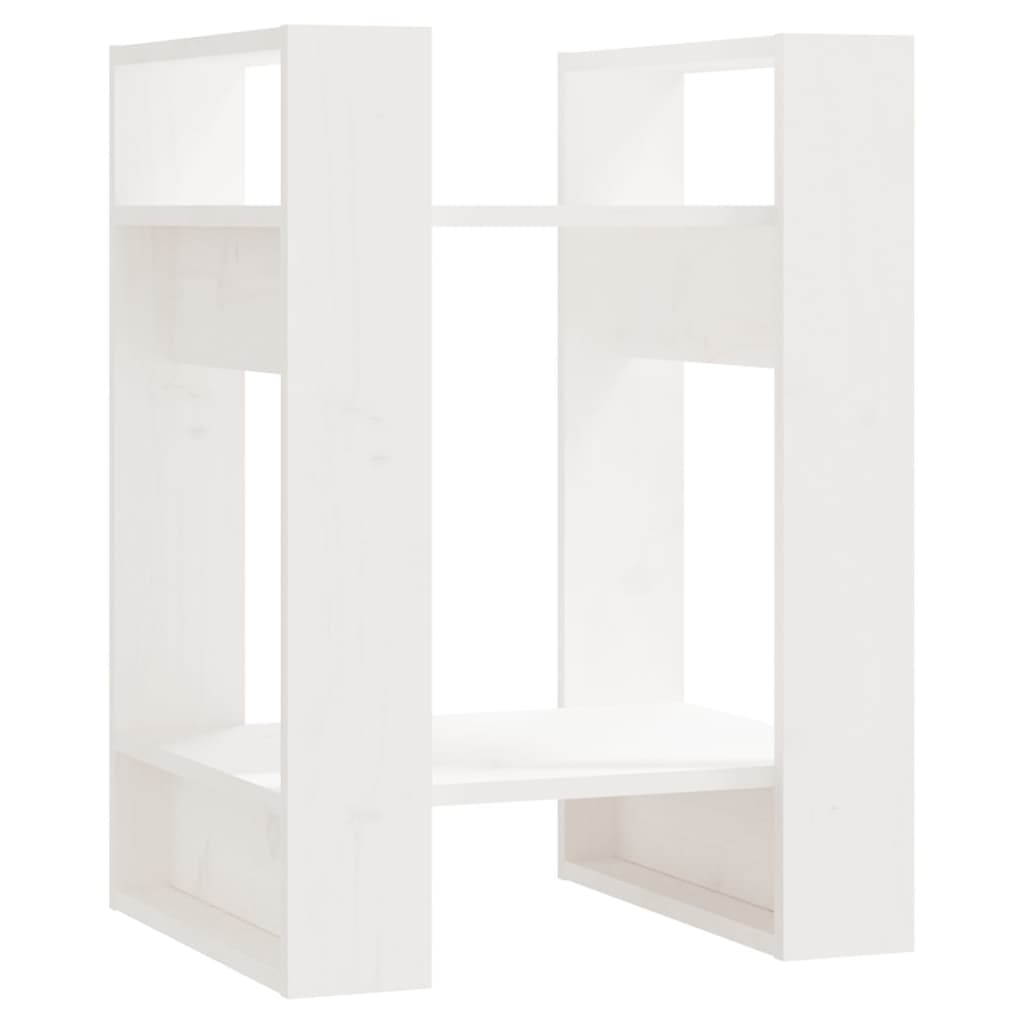 Bibliotecă/Separator Cameră, , 41X35X57 Cm, Lemn Masiv Pin