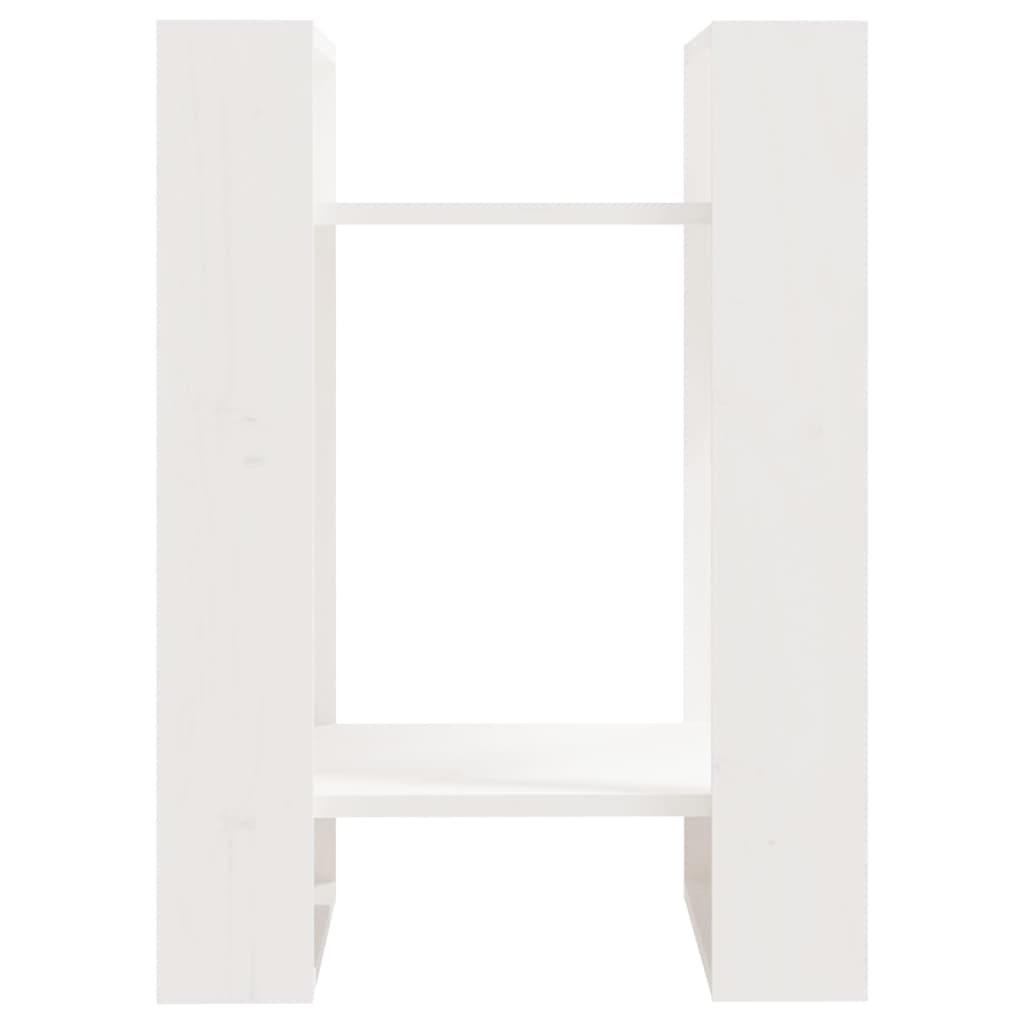 Bibliotecă/Separator Cameră, , 41X35X57 Cm, Lemn Masiv Pin