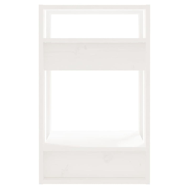 Bibliotecă/Separator Cameră, , 41X35X57 Cm, Lemn Masiv Pin