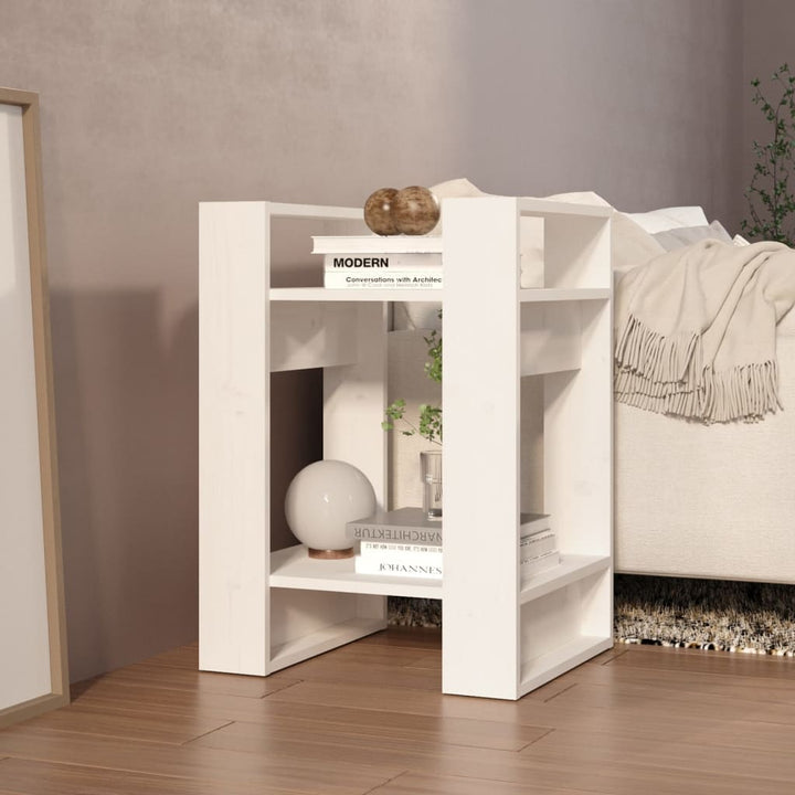Bibliotecă/Separator Cameră, , 41X35X57 Cm, Lemn Masiv Pin