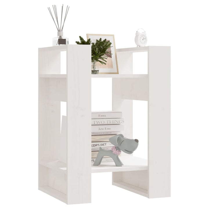 Bibliotecă/Separator Cameră, , 41X35X57 Cm, Lemn Masiv Pin