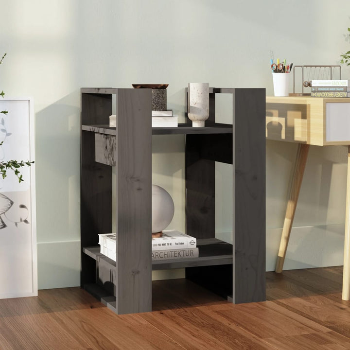 Bibliotecă/Separator Cameră, , 41X35X57 Cm, Lemn Masiv Pin