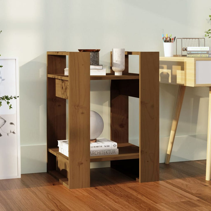 Bibliotecă/Separator Cameră, , 41X35X57 Cm, Lemn Masiv Pin