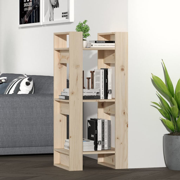 Bibliotecă/Separator Cameră, , 41X35X91 Cm, Lemn Masiv Pin
