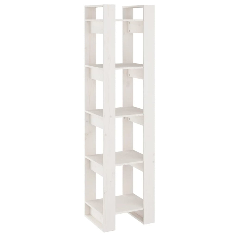 Bibliotecă/Separator Cameră, , 41X35X160 Cm, Lemn Masiv Pin