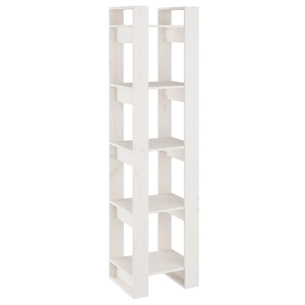 Bibliotecă/Separator Cameră, , 41X35X160 Cm, Lemn Masiv Pin